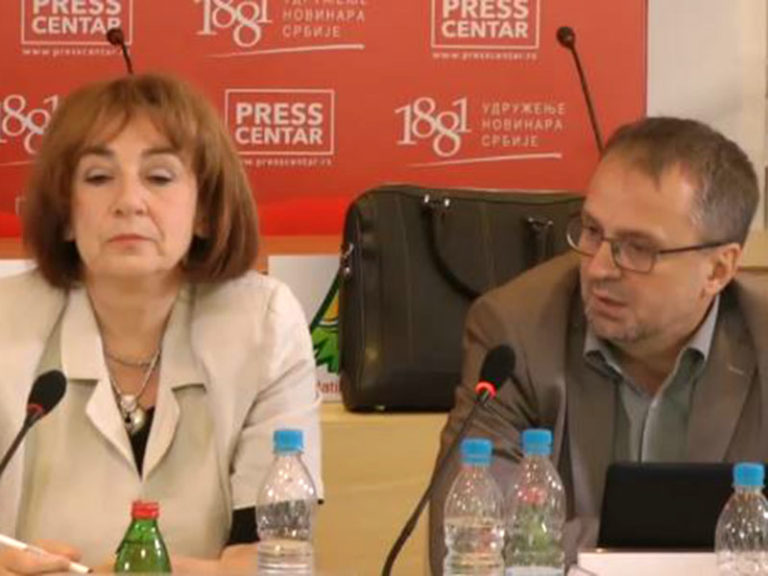 Izlaganje Gorana Ilića i Nenada Stefanovića na tribini “Vremena” i OEBS-a o pravosuđu 2015.