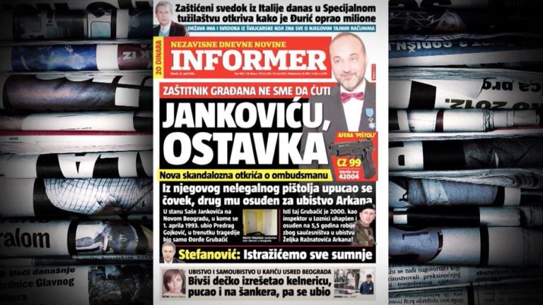 Zaštitnik građana ponovo na meti tabloida