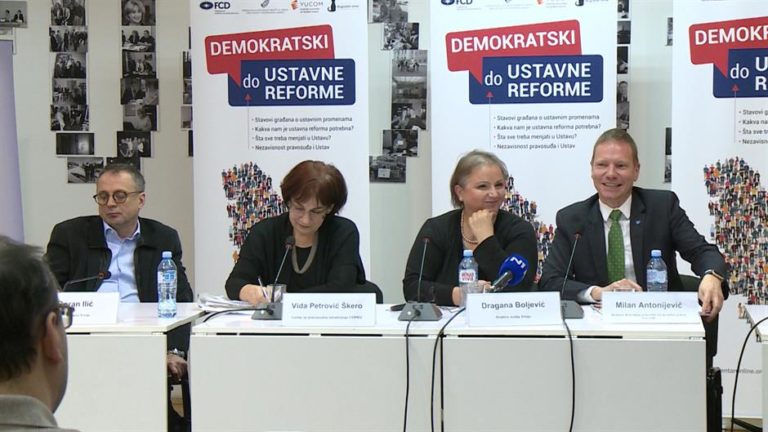 Udruženja: Ustav se ne pravi kao simulirana ulaznica u EU