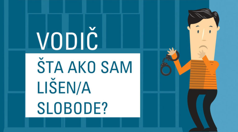 Vodič: Šta ako sam lišen/a slobode?