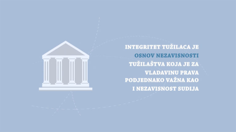 Jačanje integriteta javnog tužilaštva kao prevencija neprimerenim uticajima
