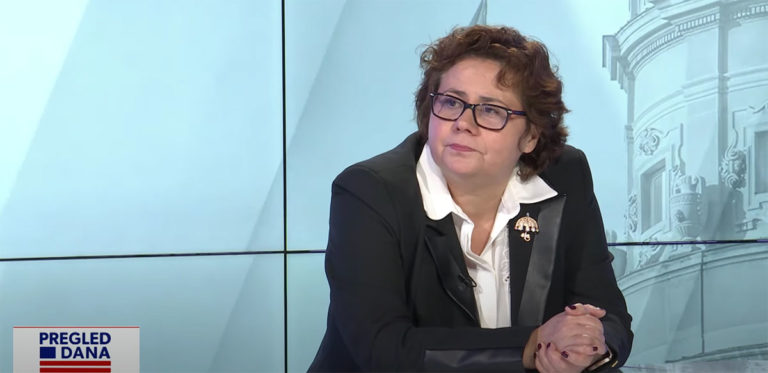 Lidija Komlen Nikolić o izborima za DVT u Pregledu dana Newsmax Adria