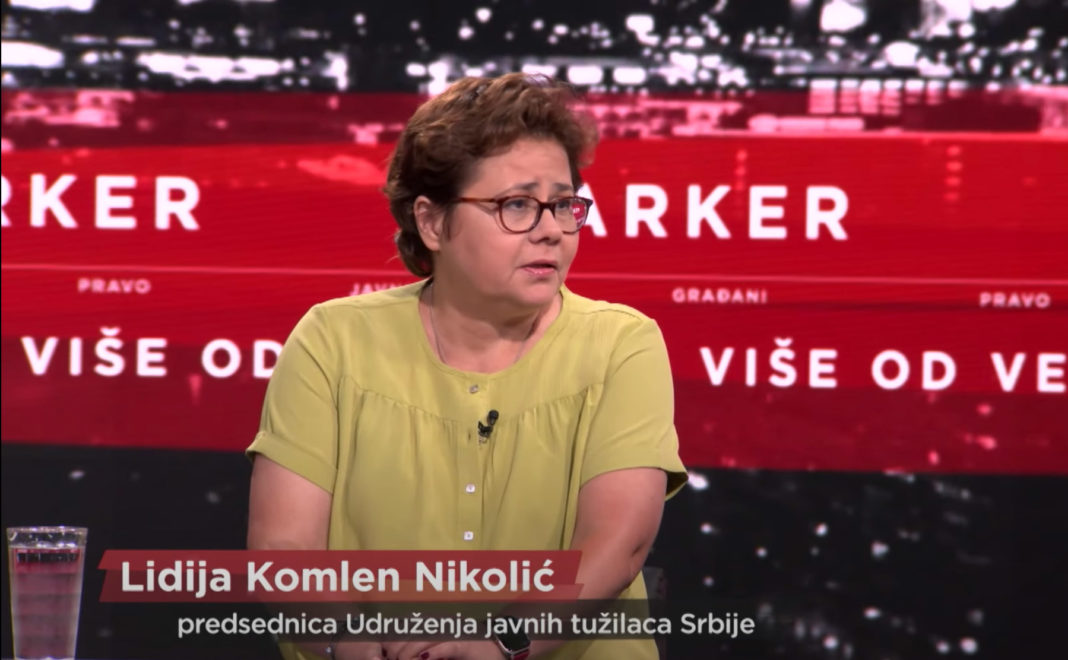 Lidija Komlen Nikolić u emisiji Marker na Insajder TV