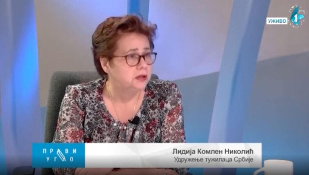 Lidija Komlen Nikolić u emisiji 