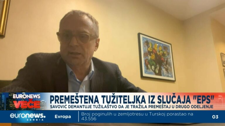 Goran Ilić: Saopštenje VJT BGD je u priličnoj meri protivrečno i pojedini delovi su nesaglasni