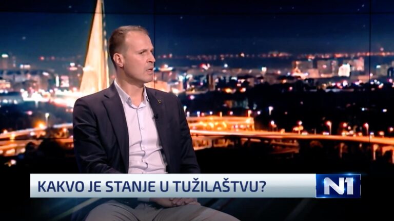Predrag Milovanović za N1: Moramo videti neki epilog slučaja smene tužiteljki