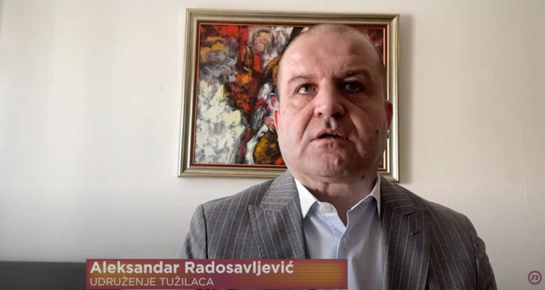 Aleksandar Radosavljević: Trebalo je da reagujemo u javnosti mnogo ranije