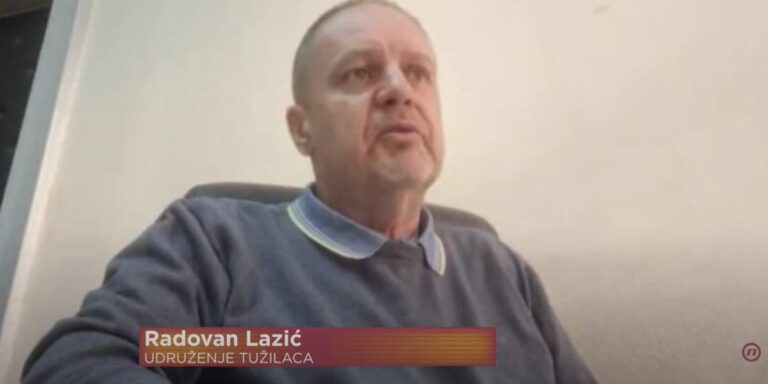 Radovan Lazić: Stefanovićeva meta su tužioci koji imaju integritet i koji uživaju poverenje javnosti