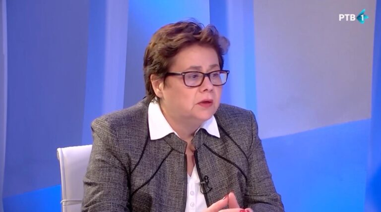 Lidija Komlen Nikolić u emisiji Pravi ugao na RTV