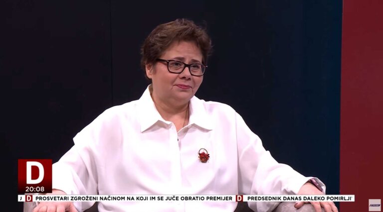 Lidija Komlen Nikolić u emisiji Heroji 2024. na televiziji Nova S