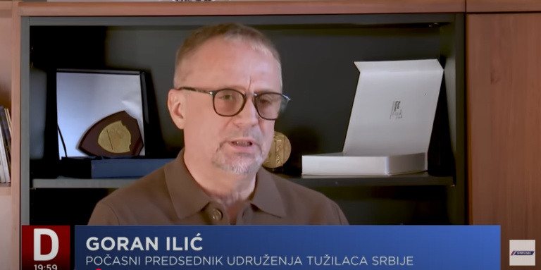 Goran Ilić govorio za Dnevnik televizije Nova S