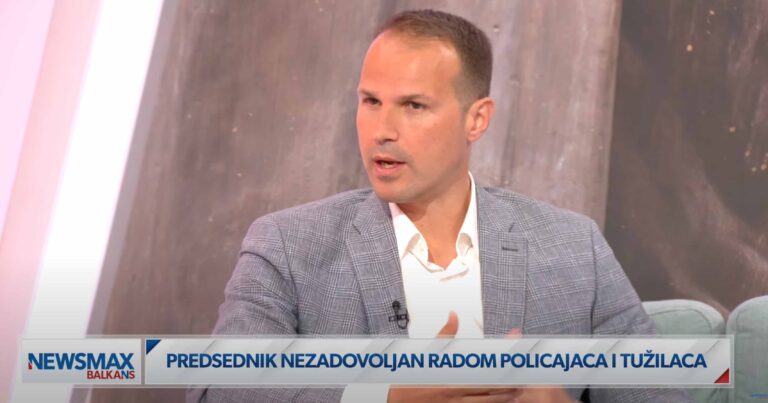 Predrag Milovanović za Newsmax Balkans: Predsednik države nije nadležan da vrši selekciju u tužilštvu