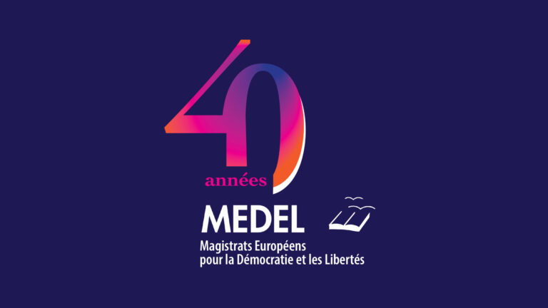 MEDEL’s 40th Anniversary Conference, 3 June 2025 – Strasbourg