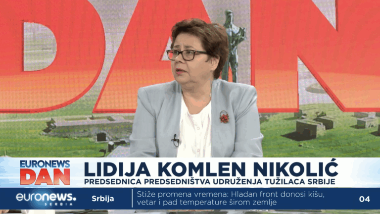 Komlen Nikolić za Euronews: Kome je dozvoljeno da komentariše odluku sudija i tužilaca?