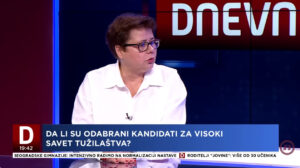 Lidija Komlen Nikolić u Dnevniku Nove S o izboru članova VST iz reda javnih tužilaca