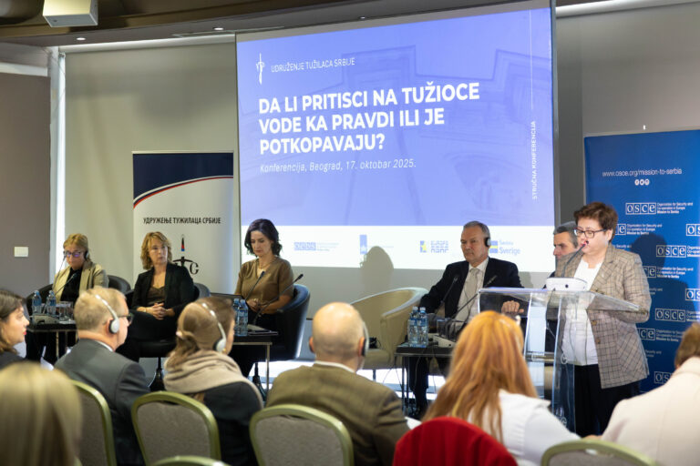 Održana godišnja konferencija UTS: Pritisak na tužioce dolazi sa svih strana, Poverenik za samostalnost tužilaca neaktivan i ne štiti kolege
