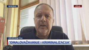 Radovan Lazić: TOK reagovao, VST i poverenik – ni reči